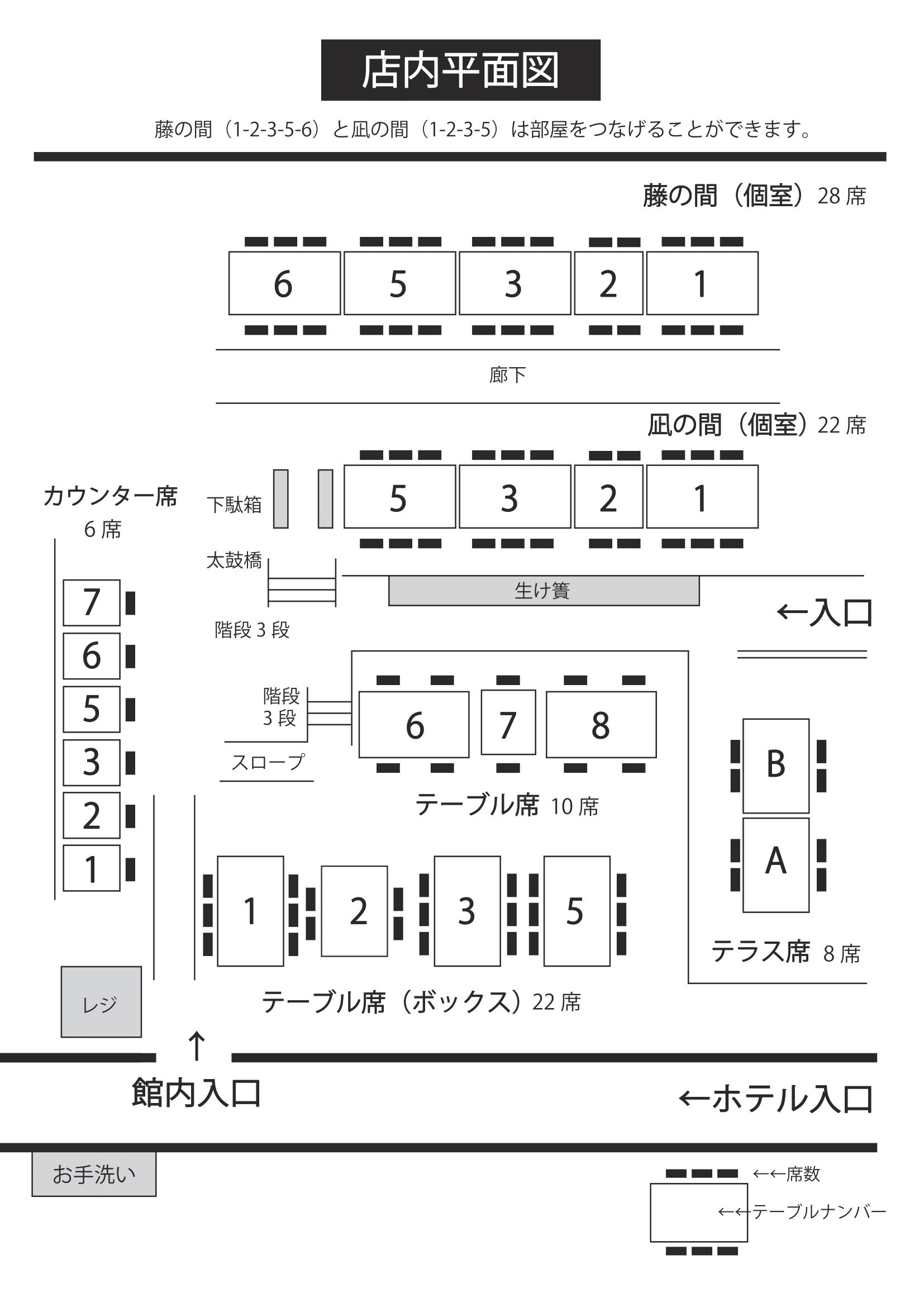 くらしき白壁 店内図